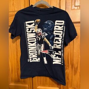 Reebok Navy Rob Gronkowski Graphic T-Shirt
